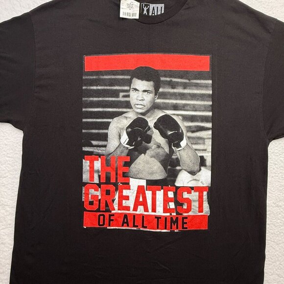 Muhammad Ali Greatest of All Time GOAT Graphic T-Shirt Boxing Streetwear 5XL NEW - Picture 1 of 6